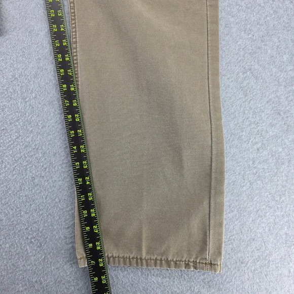 Levi Strauss & Co 514 Jeans Men's 38 X 30 Khaki Beige Straight Fit Durable Denim - Picture 12 of 14